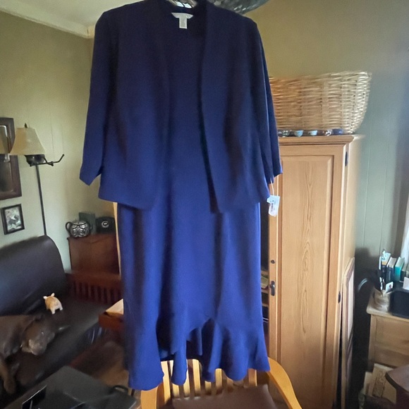 Elegant Suit Jacket Dress - Picture 1 of 11